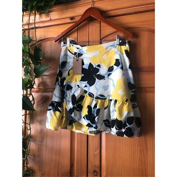 Melifluos Short Sarong Beach Wrap Skirt NWT One Size - Picture 4 of 12